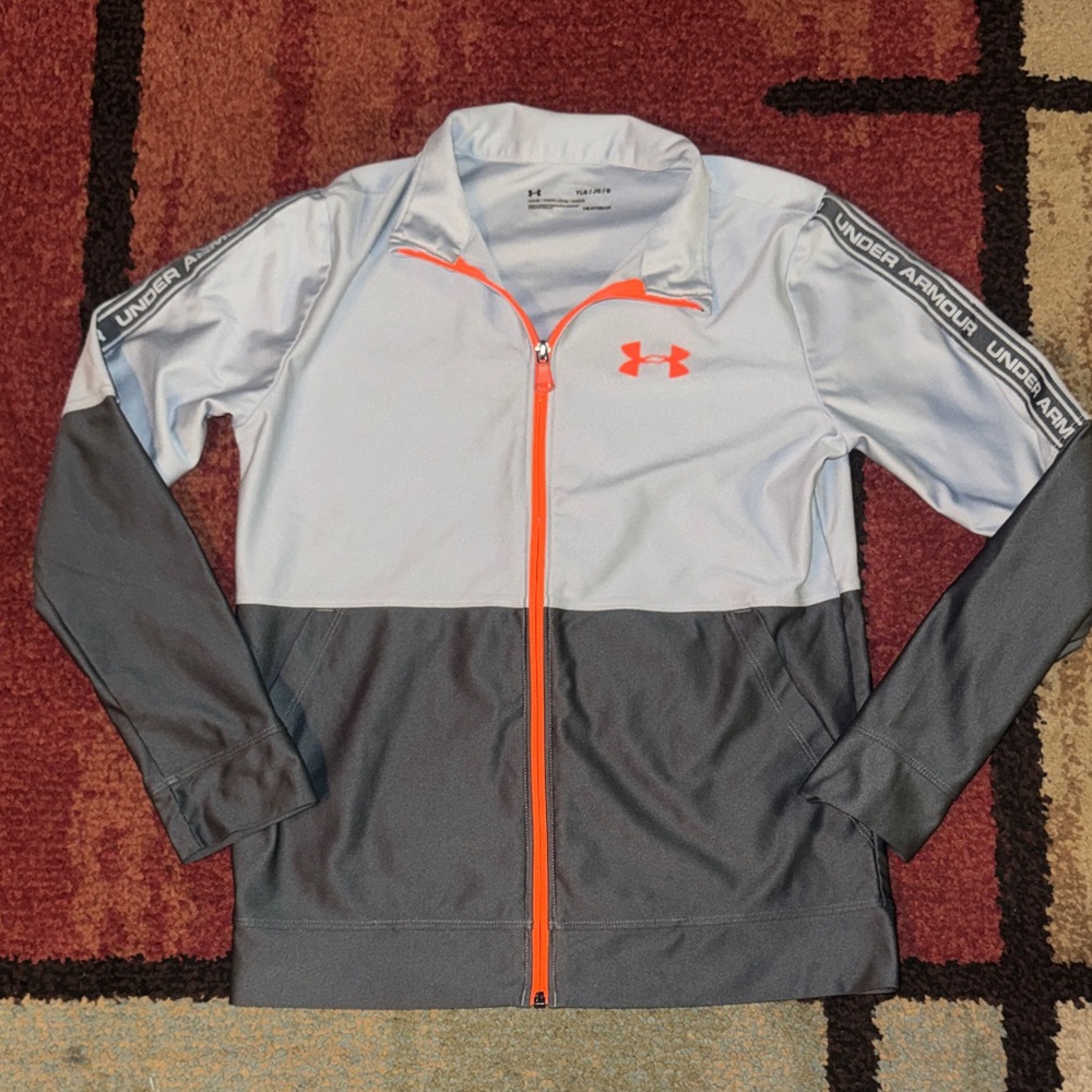 Boys Under‎ Armour Full Zip Track Jacket